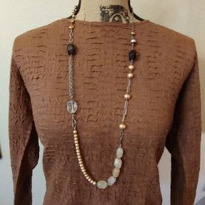 Silpada .925 Sterling/ multi-stone necklace